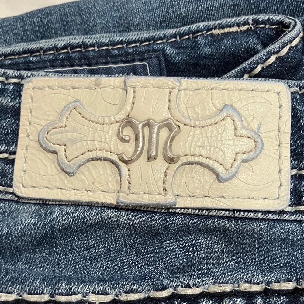 Miss Me Dark Blue Embellished Jeans - Picture 2 of 11